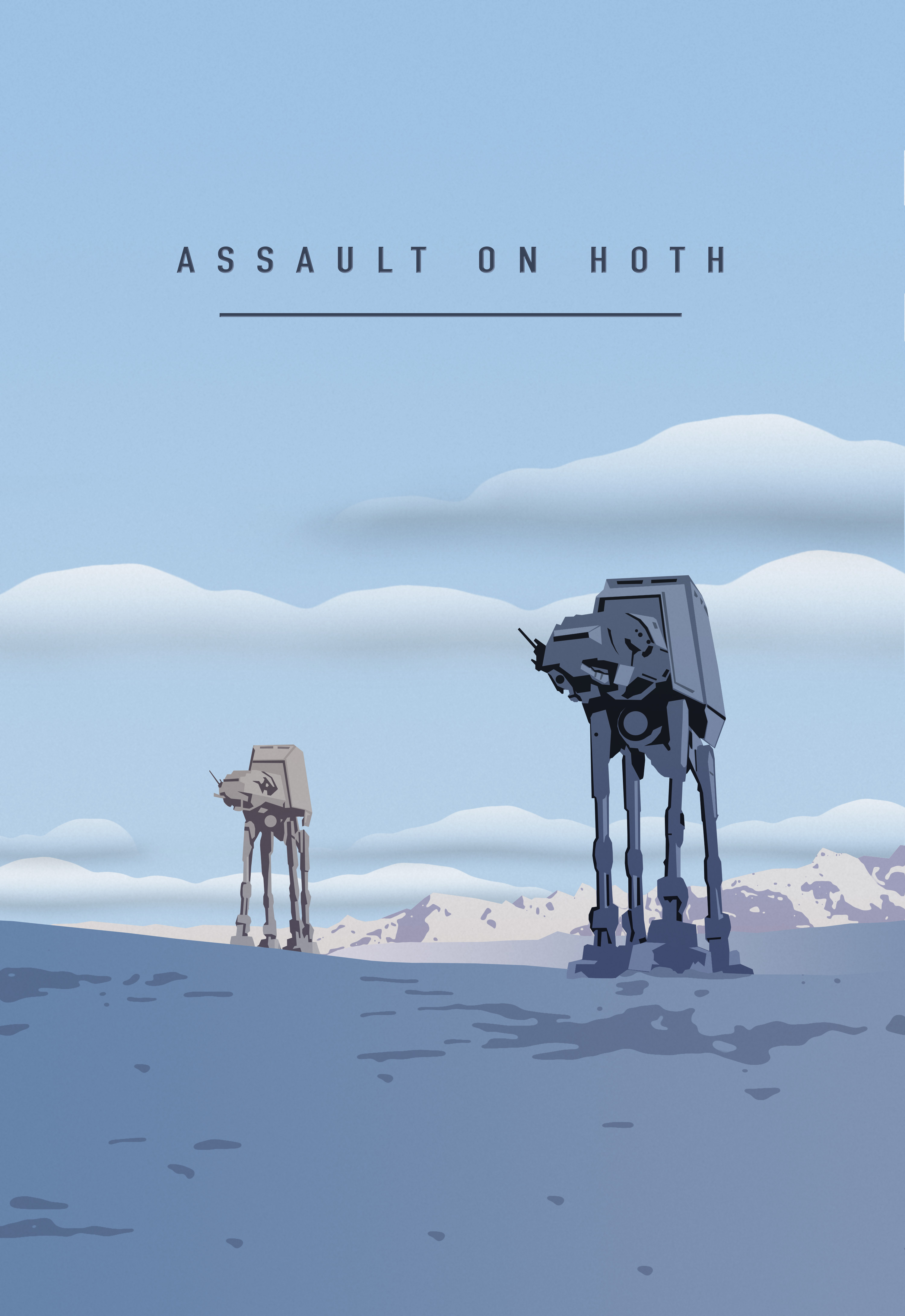sci fi vector art by max melzer cloud poster project